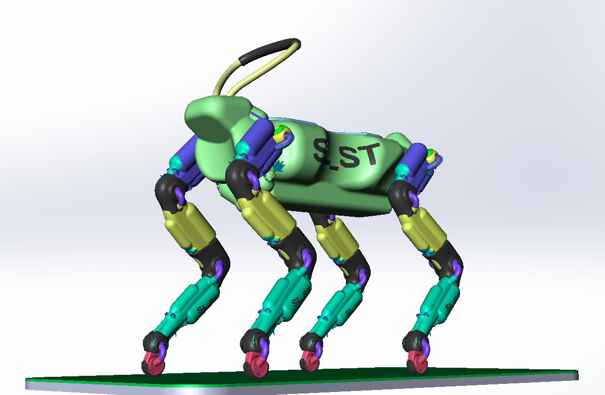 载人四足机器狗